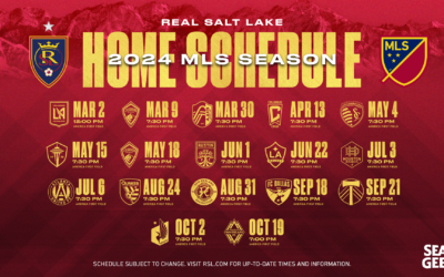 Real Salt Lake 2024 Schedule Unveiled