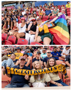 URFC and RSL Celebrate Pride at America First Field