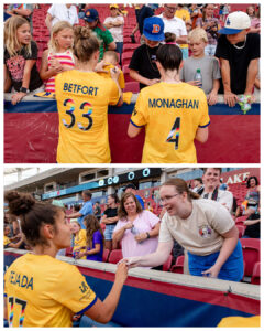 URFC and RSL Celebrate Pride at America First Field