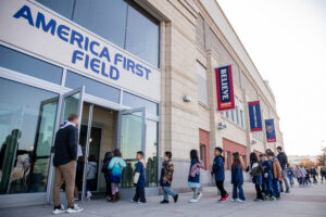 Warm The Soles Event at America First Field