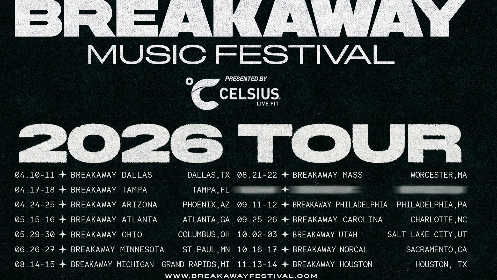 2026 Breakaway Music Festival 2026 Breakaway Music Festival