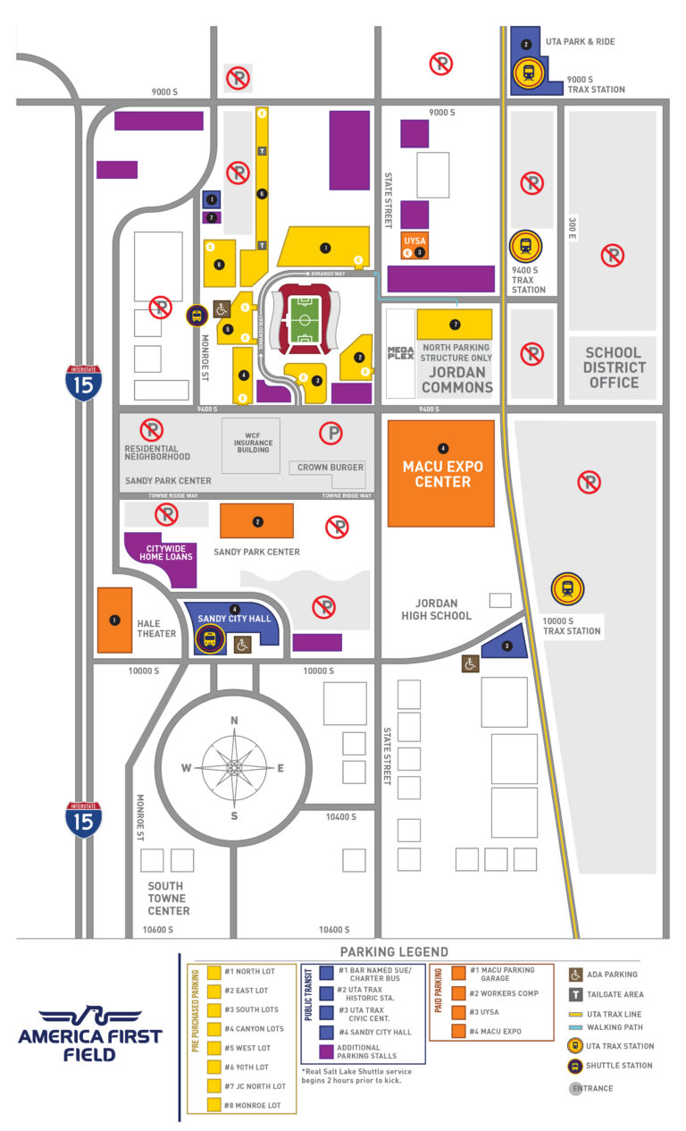 The Official Seating Charts To America First Field