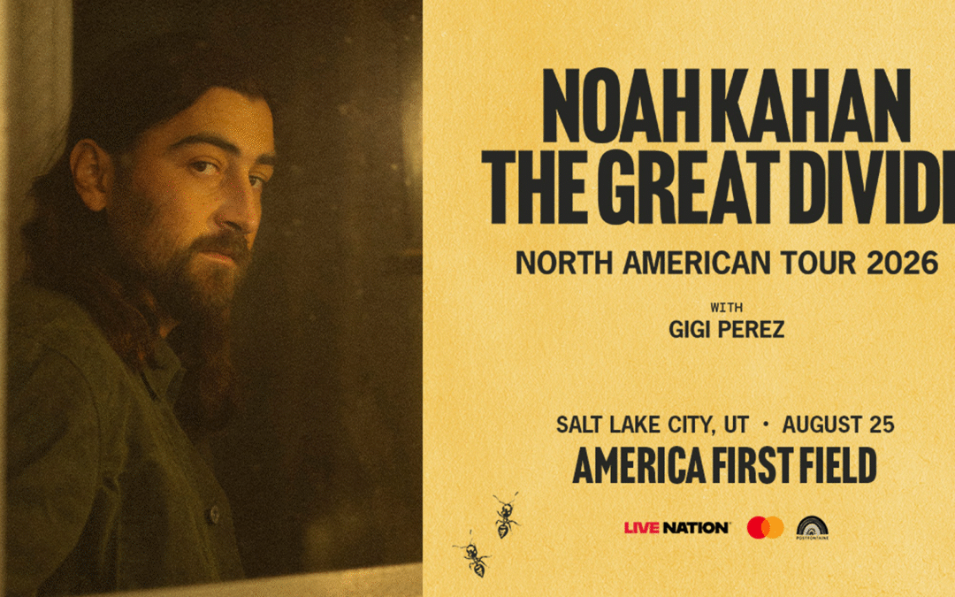 America First Field Welcomes Noah Kahan the Great Divide Tour to Utah August 25