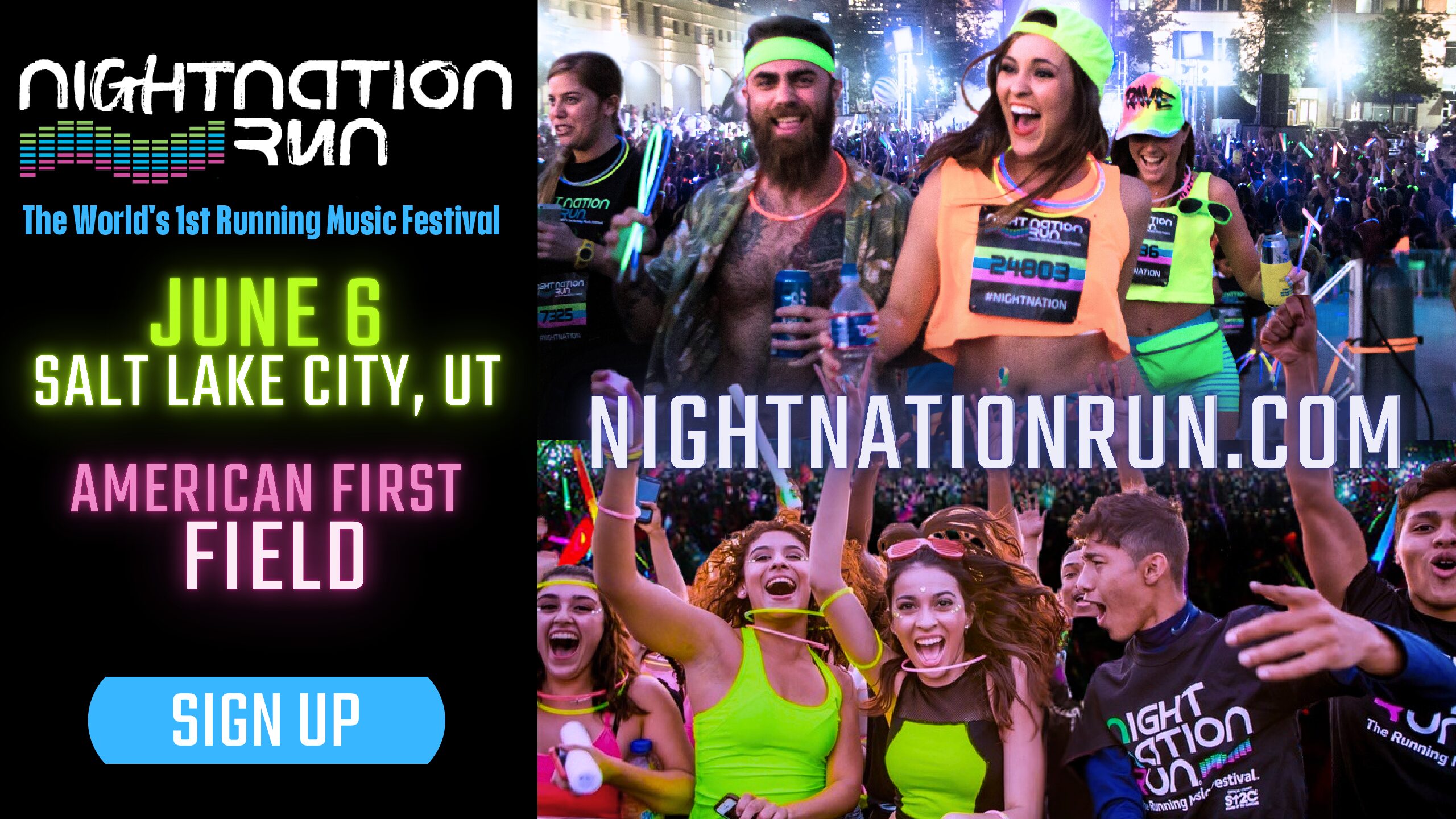 America First Field Night Run Marathon